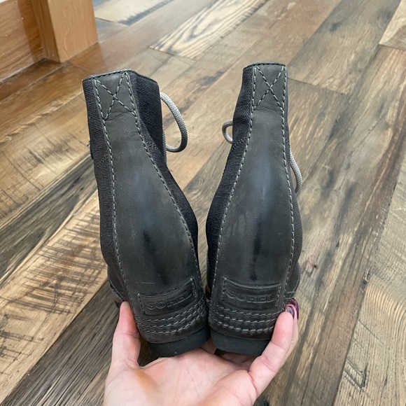 Sorel Wedge Lexie PDX boots Wm 9.5 - Picture 6 of 9